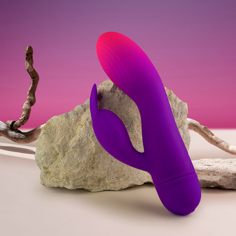 Rocks Off GloGirl Rabbit Vibrator – Powerful Rechargeable Vibrator for Intense Pleasure | UK Exclusive