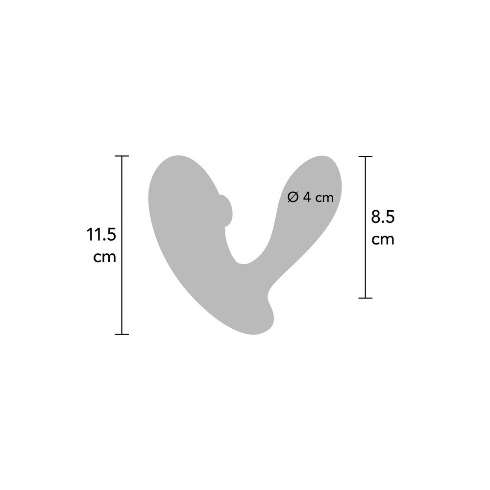 Xocoon DuoVibe I Tapping Vibrator – Powerful Rechargeable Vibrator for Intense Pleasure | UK Exclusive