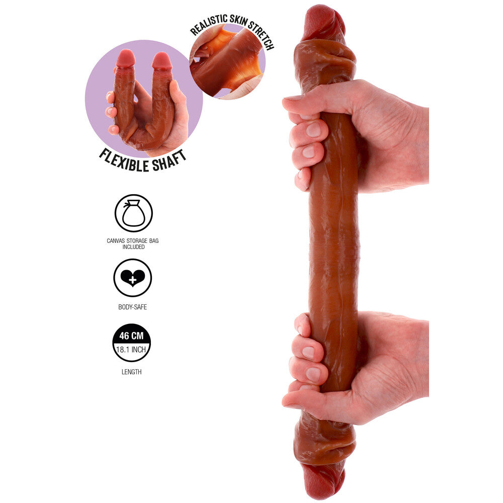 ToyJoy Silicone Foreskin Double Dong 18 Inches – Explore Enhanced Intimacy | Discreet UK Shipping