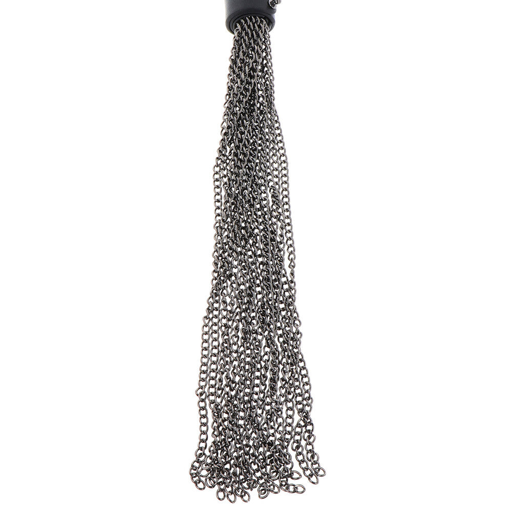 Hidden Desire Masters Real Leather Chain Whip – Explore Enhanced Intimacy | Discreet UK Shipping