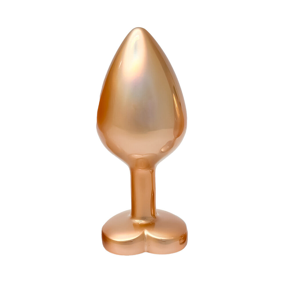 Gleaming Love Pearl Gold Butt Plug Medium – product image for adult pleasure and intimacy