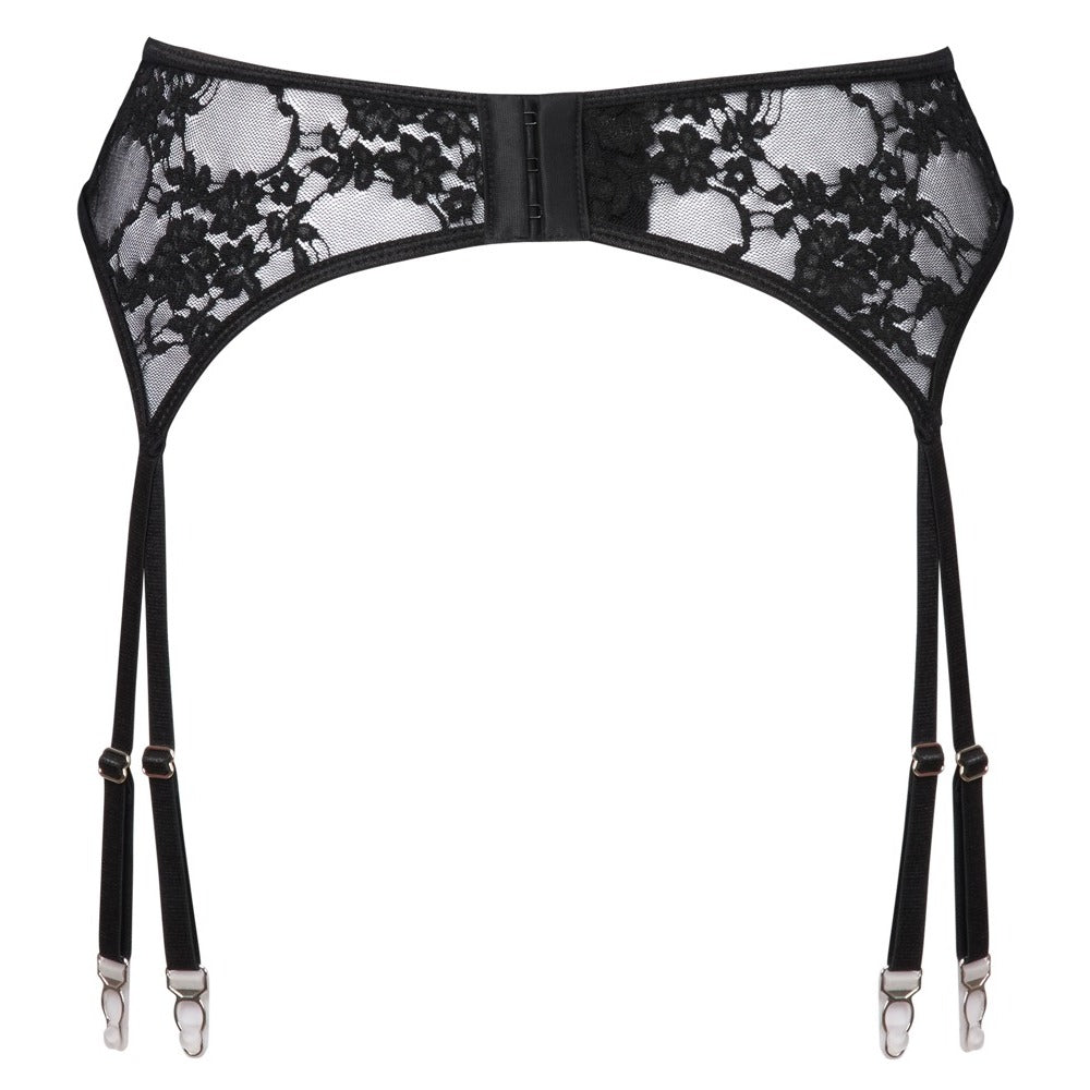 Cottelli Lace Suspender Belt – Explore Enhanced Intimacy | Discreet UK Shipping