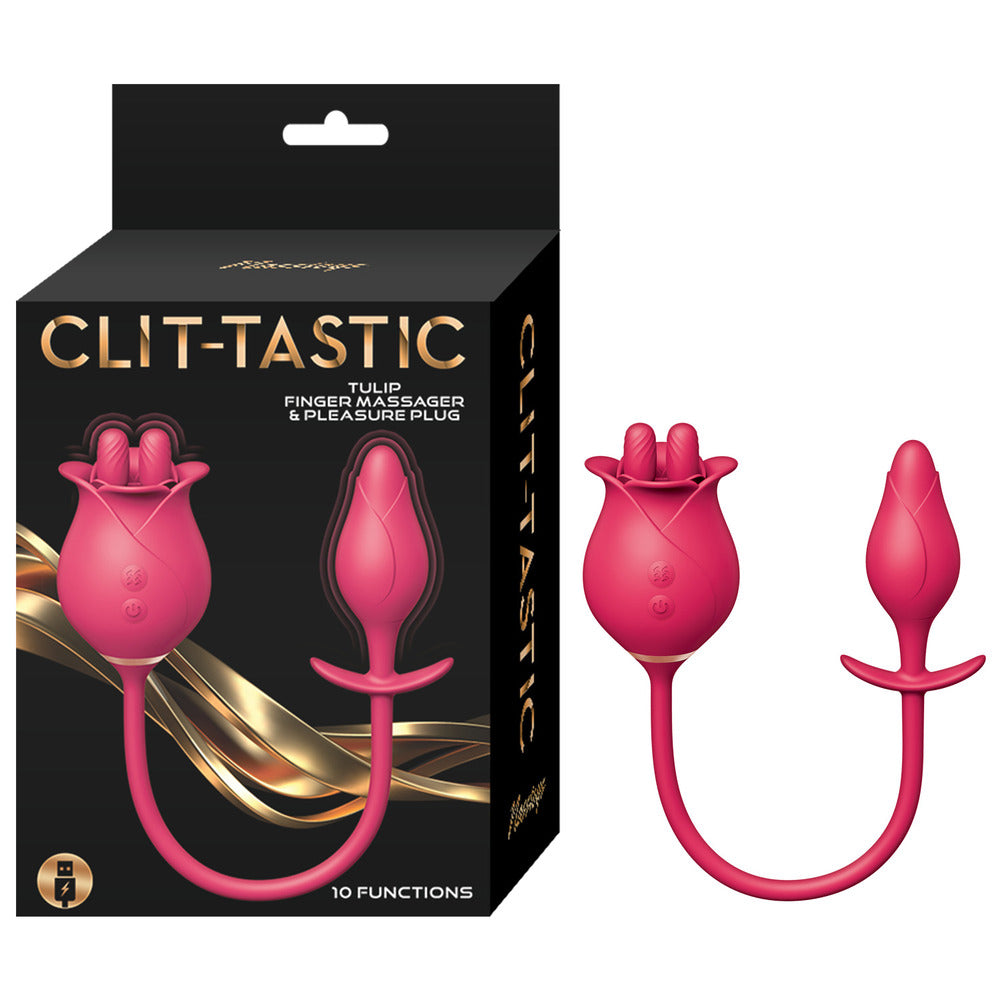 ClitTastic Tulip Finger Massager Pleasure Plug Set – Explore Enhanced Intimacy | Discreet UK Shipping