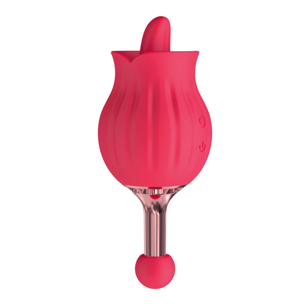 ClitTastic Rose Bud Dual Massager Rechargeable – Explore Enhanced Intimacy | Discreet UK Shipping