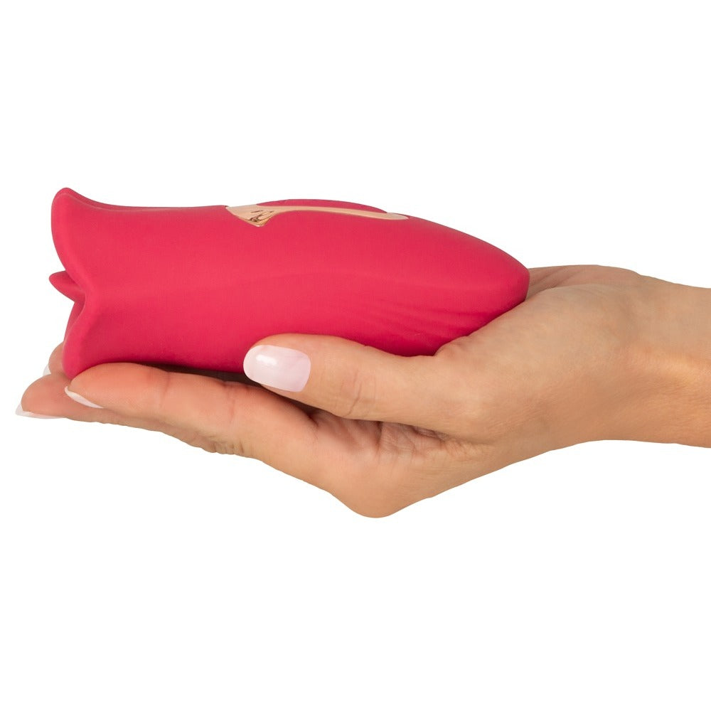 Oral Fun Moving Lips Tongue Vibrator – Powerful Rechargeable Vibrator for Intense Pleasure | UK Exclusive