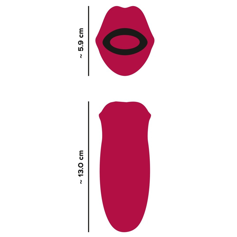 Oral Fun Moving Lips Tongue Vibrator – Powerful Rechargeable Vibrator for Intense Pleasure | UK Exclusive