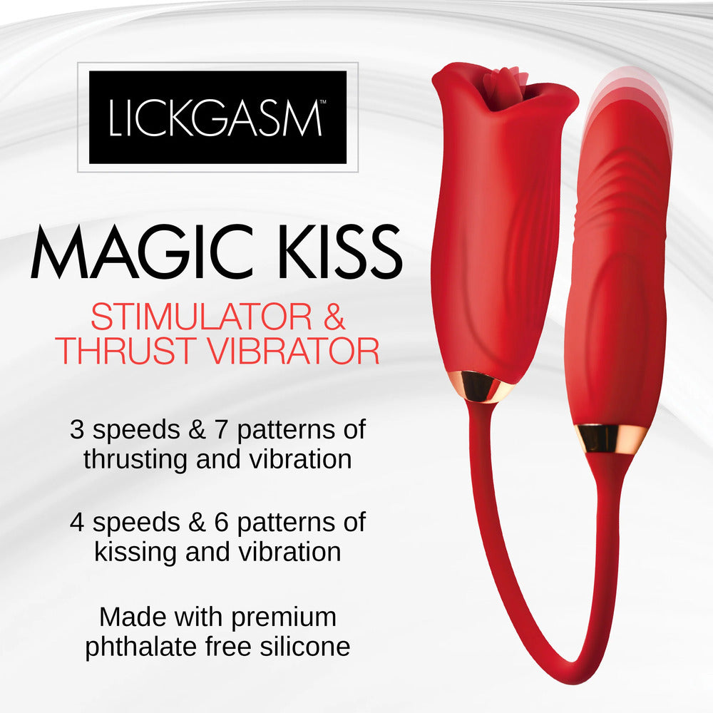 Play Hard Magic Kiss Clitoral Stim and Thursting Vibe – Explore Enhanced Intimacy | Discreet UK Shipping