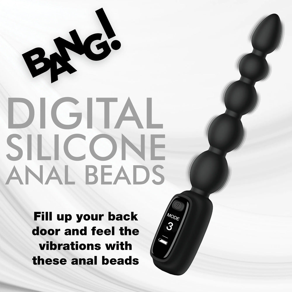 Play Hard Digital Silicone Anal Beads – Explore Enhanced Intimacy | Discreet UK Shipping