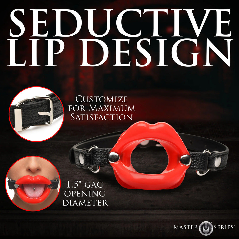 Juicy Lips Silicone Open Mouth Gag – Explore Enhanced Intimacy | Discreet UK Shipping
