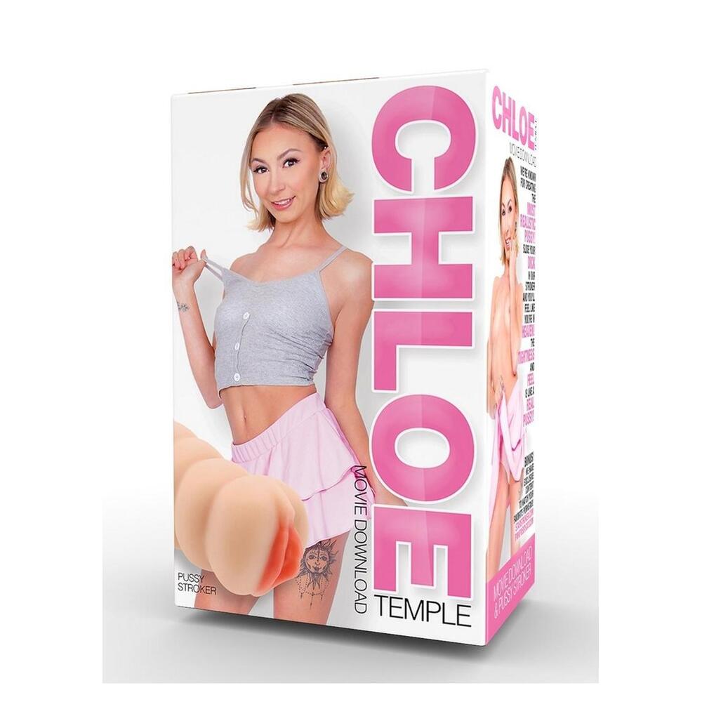 Chloe Temple 3D Star Pussy Stroker Masturbator – Explore Enhanced Intimacy | Discreet UK Shipping