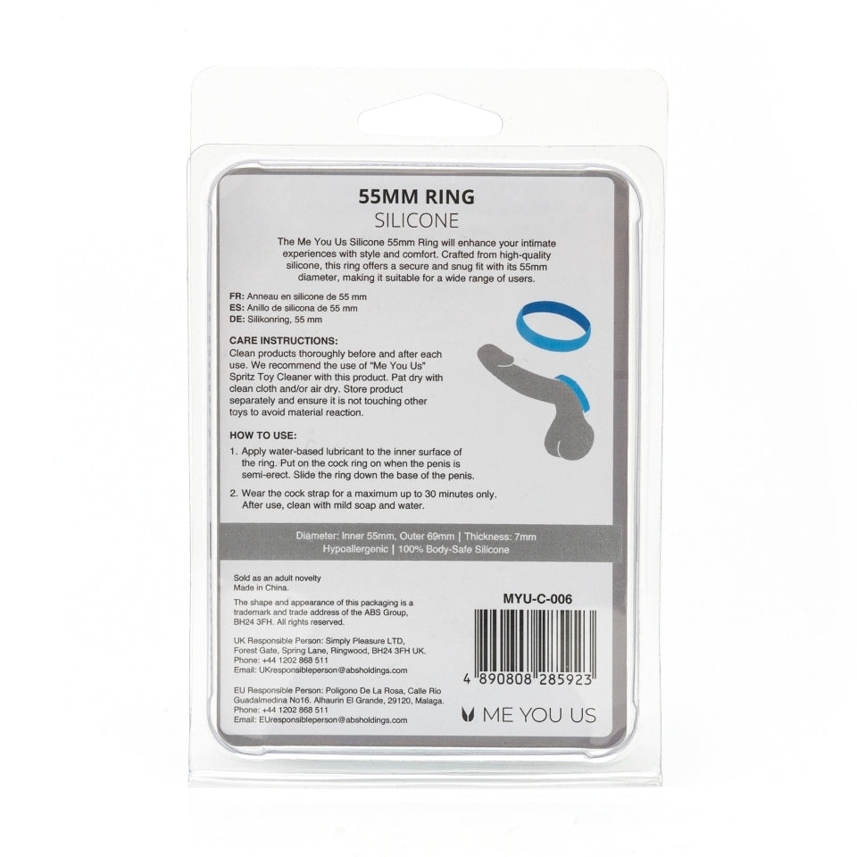 Me You Us Silicone 55mm Ring – Explore Enhanced Intimacy | Discreet UK Shipping