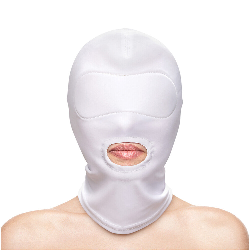 Fetish and Fashion Mouth Hood White – product image for adult pleasure and intimacy
