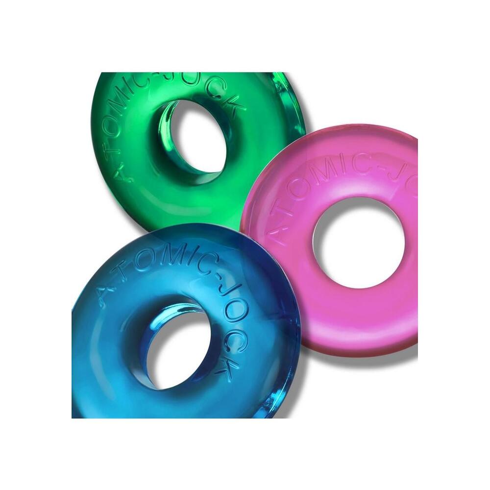 Oxballs Ringer Max Cockring 3 Pack Coloured – Explore Enhanced Intimacy | Discreet UK Shipping