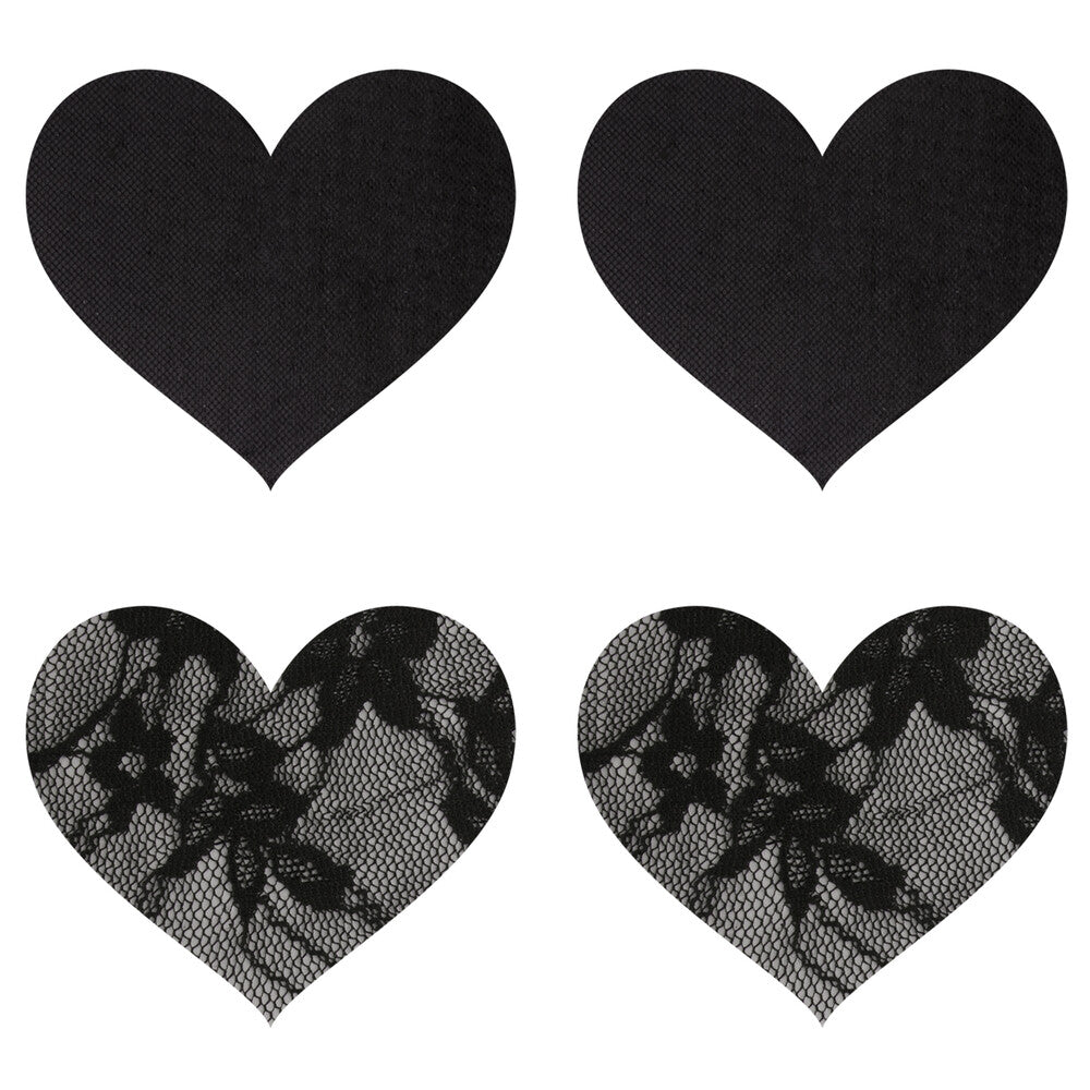Peekaboo Pasties Satin and Lace Hearts – product image for adult pleasure and intimacy