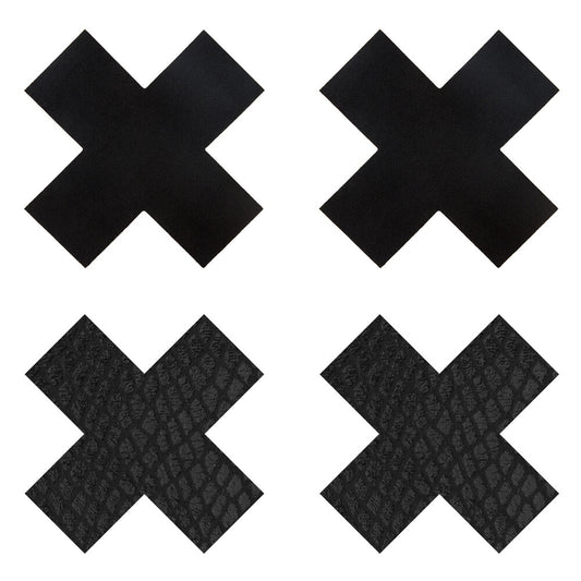 Peekaboo Pasties Classic Black X – product image for adult pleasure and intimacy