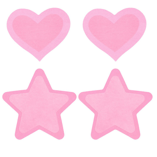 Peekaboo Pasties Hot Pink Glow in the Dark – product image for adult pleasure and intimacy