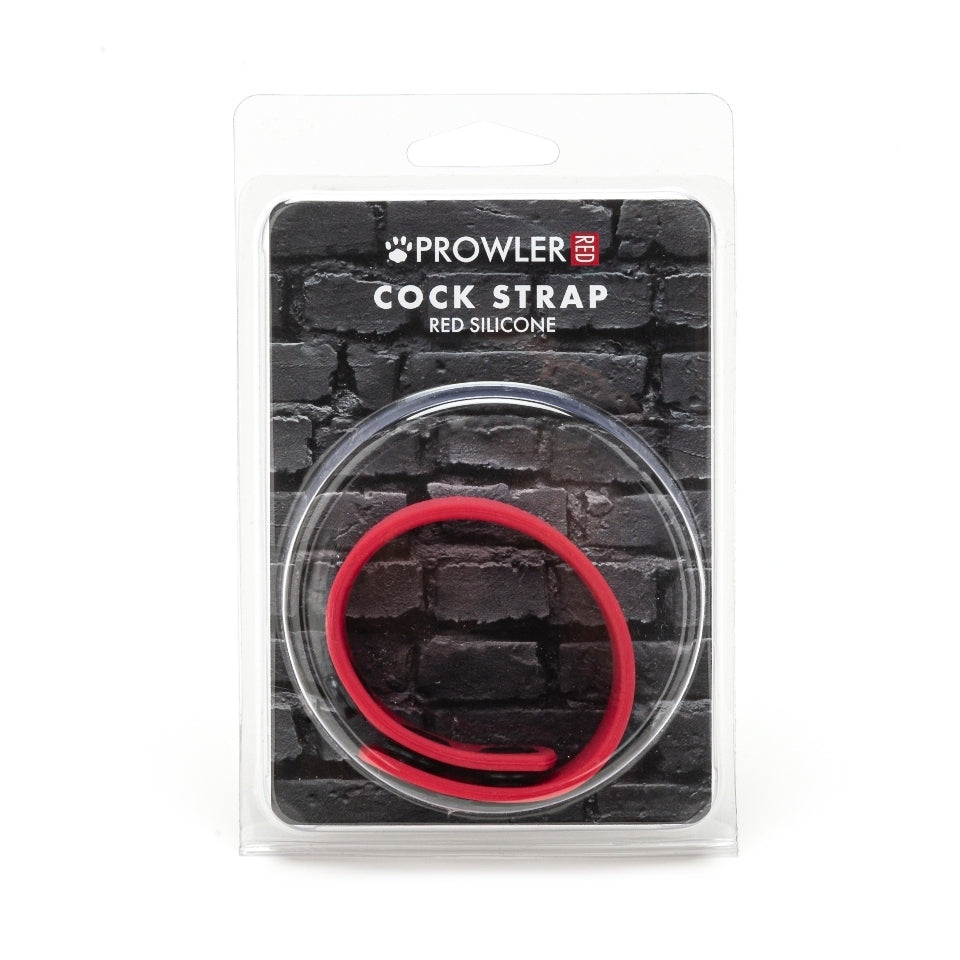 Prowler Red Silicone Adjustable Cock Strap Red – Explore Enhanced Intimacy | Discreet UK Shipping