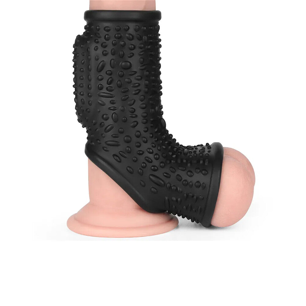 Lovetoy Drip Vibrating Penis Scrotum Sleeve – product image for adult pleasure and intimacy