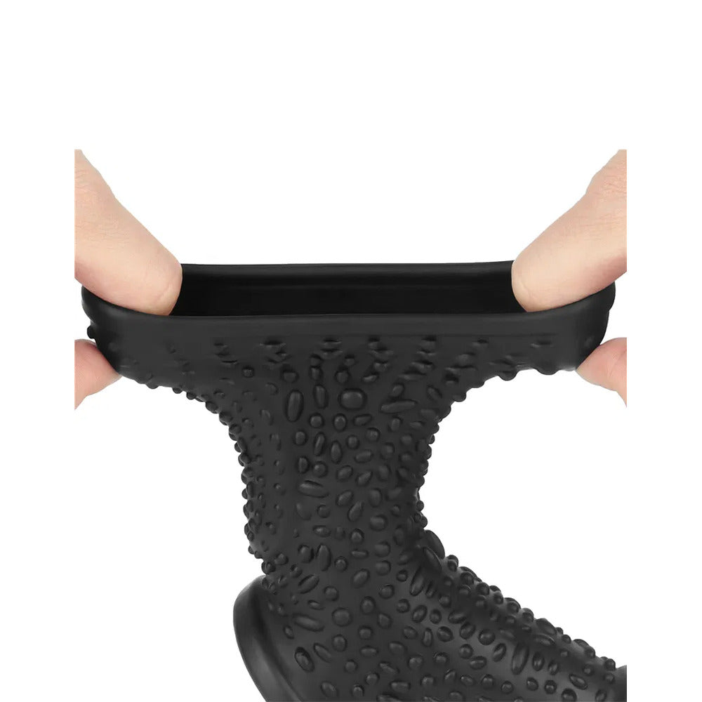 Lovetoy Drip Vibrating Penis Scrotum Sleeve – Explore Enhanced Intimacy | Discreet UK Shipping
