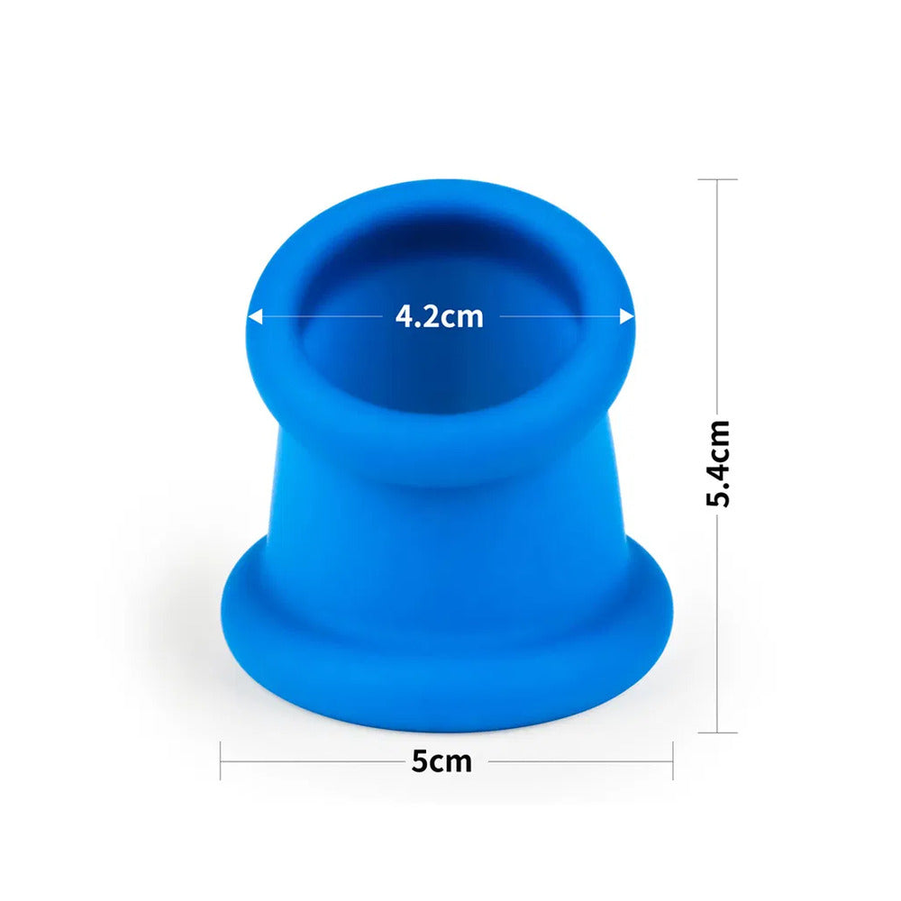 Lovetoy Pinnacle Pro Tapered Squeeze Stretcher – Adjustable Silicone Stretcher for Enhanced Pleasure | Men's Toy