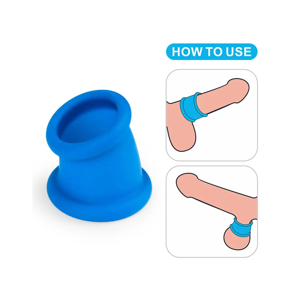 Lovetoy Pinnacle Pro Tapered Squeeze Stretcher – Adjustable Silicone Stretcher for Enhanced Pleasure | Men's Toy