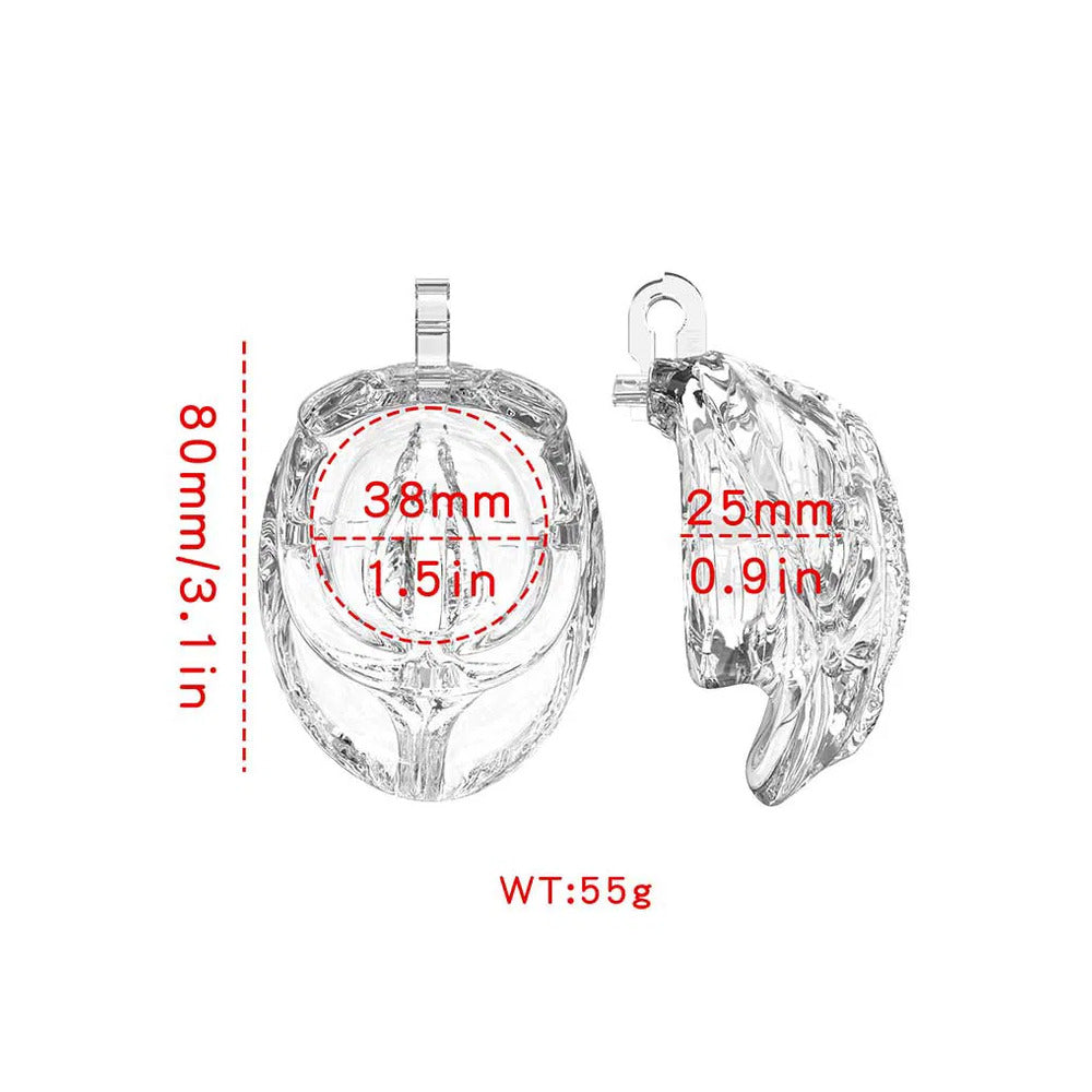 Rimba PCage PC10 Pussy Transparent – Explore Enhanced Intimacy | Discreet UK Shipping