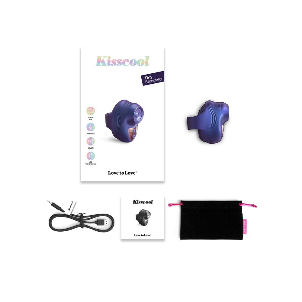 Love to Love Kisscool Finger Clitoral Vibe – Explore Enhanced Intimacy | Discreet UK Shipping