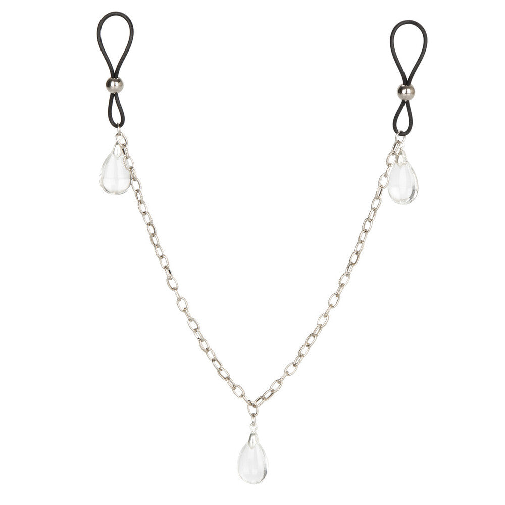 Nipple Play Non Piercing Nipple Chain Jewellery Crystal