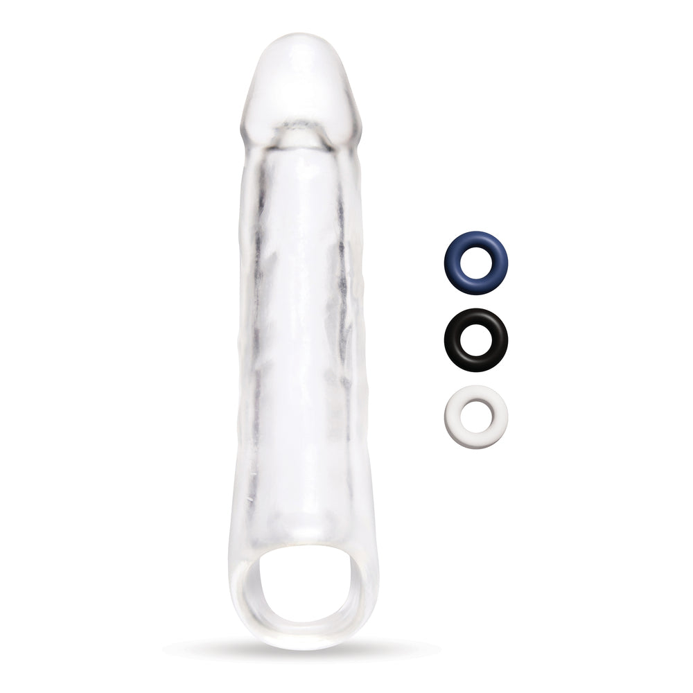 Size Up Clear Penis 3 Inch Extender – Explore Enhanced Intimacy | Discreet UK Shipping