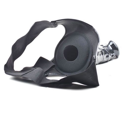 Black Hollow Strap On With Harness – Explore Enhanced Intimacy | Discreet UK Shipping