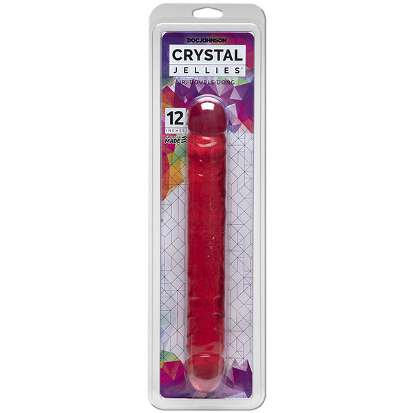 Crystal Jellies 12 Inch Double Dong – Explore Enhanced Intimacy | Discreet UK Shipping