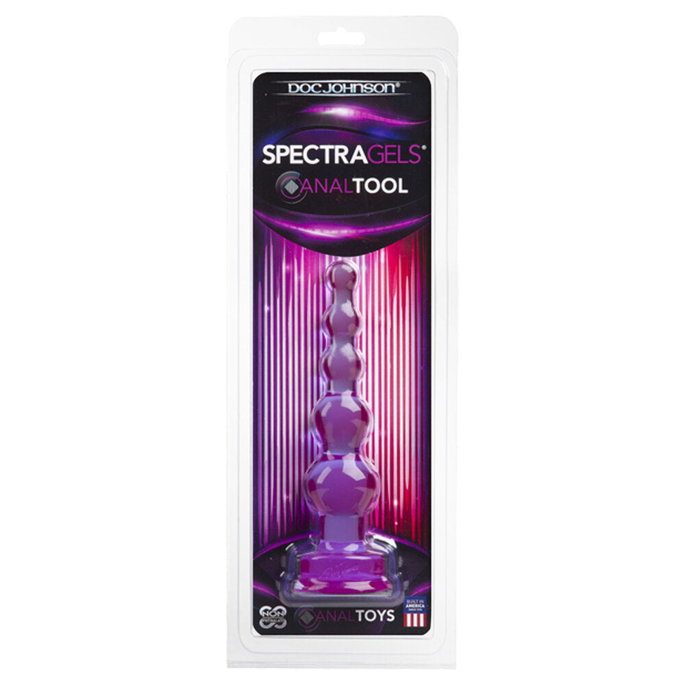 Spectragels Anal Probe Tool Purple – Explore Enhanced Intimacy | Discreet UK Shipping