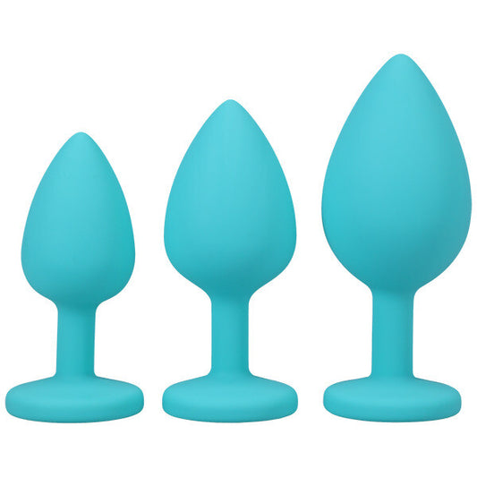A Play Silicone Trainer 3 Piece Butt Plugs Set
