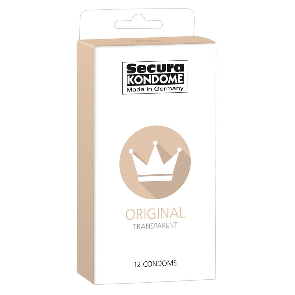 Secura Kondome Original Transparent x12 Condoms – product image for adult pleasure and intimacy