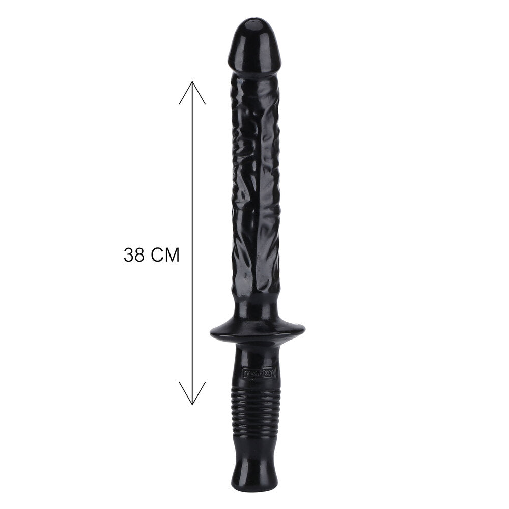 ToyJoy The Manhandler 14.5 Inch Black – Explore Enhanced Intimacy | Discreet UK Shipping