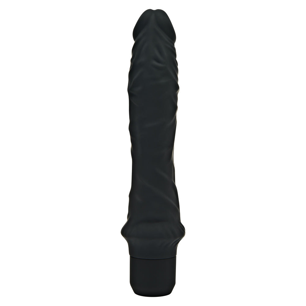 ToyJoy Get Real Classic Silicone Vibrator Black – Powerful Rechargeable Vibrator for Intense Pleasure | UK Exclusive