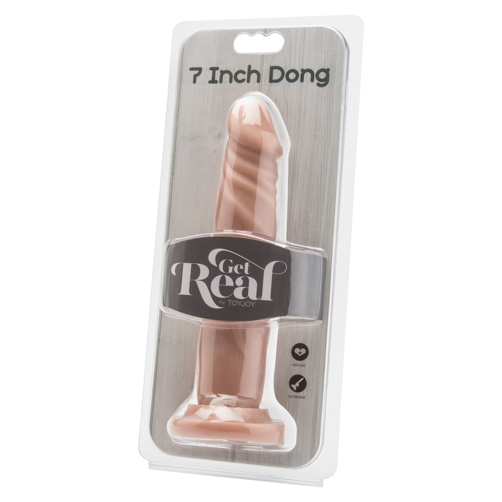 ToyJoy Get Real 7 Inch Dong Flesh Pink – Explore Enhanced Intimacy | Discreet UK Shipping