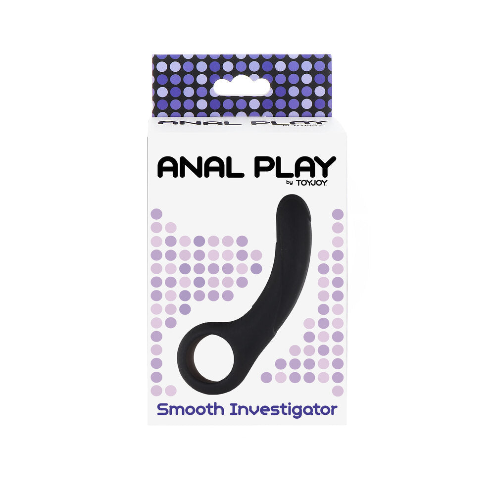 ToyJoy Anal Play Smooth Investigator Black – Explore Enhanced Intimacy | Discreet UK Shipping