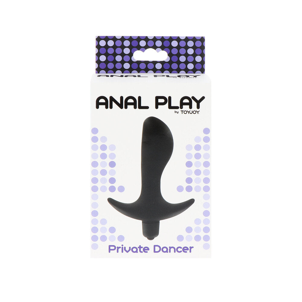 ToyJoy Anal Play Private Dancer Vibrating Black – Explore Enhanced Intimacy | Discreet UK Shipping