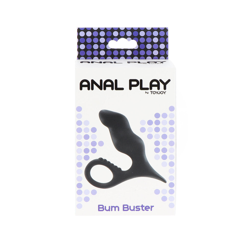 ToyJoy Anal Play Bum Buster Prostate Massager Black – Explore Enhanced Intimacy | Discreet UK Shipping