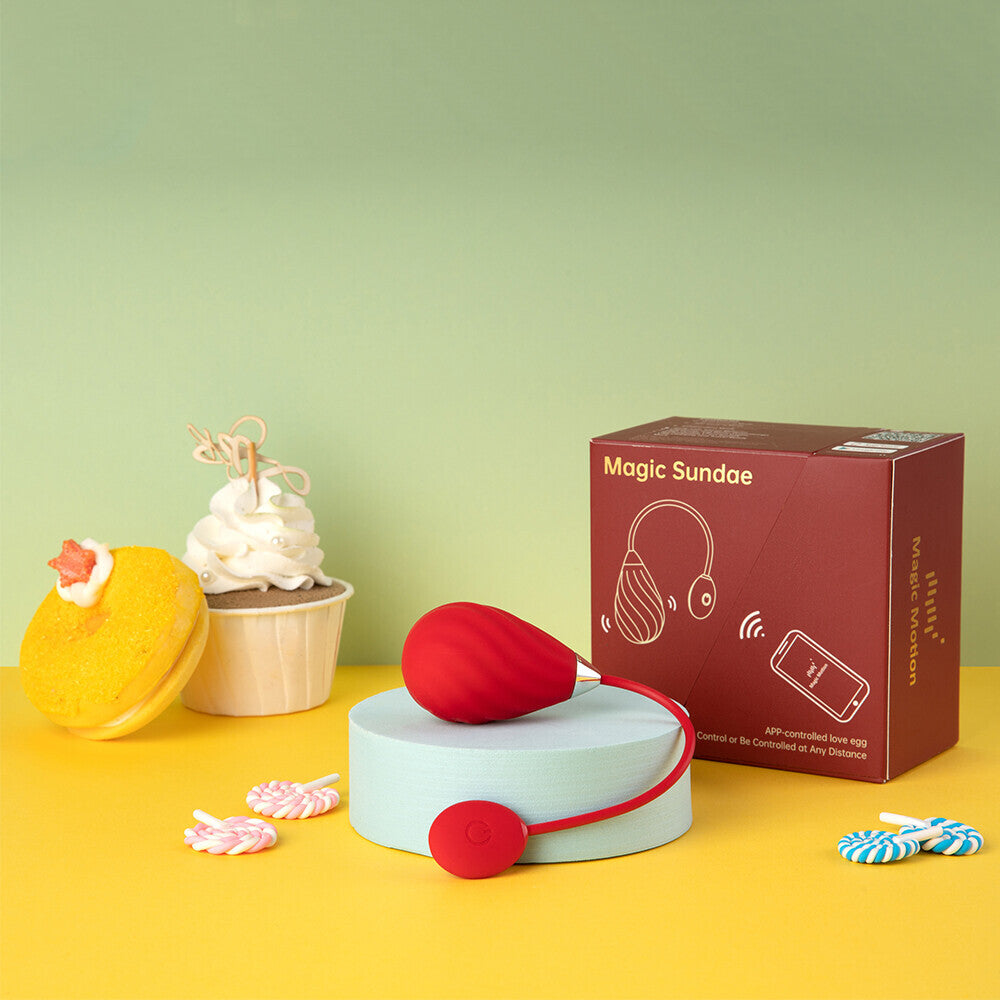 Magic Motion Magic Sundae App Controlled Love Egg – Explore Enhanced Intimacy | Discreet UK Shipping