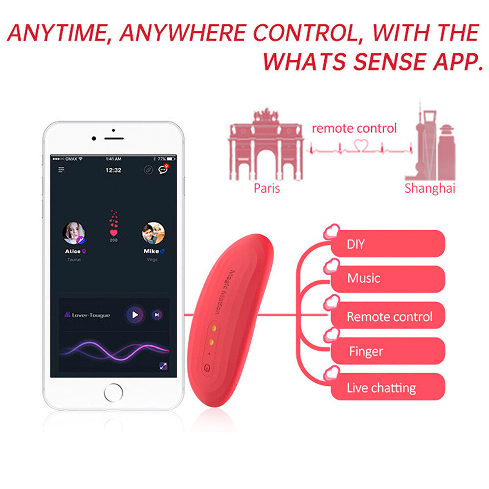 Magic Motion Nyx Smart Panty Vibrator – Powerful Rechargeable Vibrator for Intense Pleasure | UK Exclusive