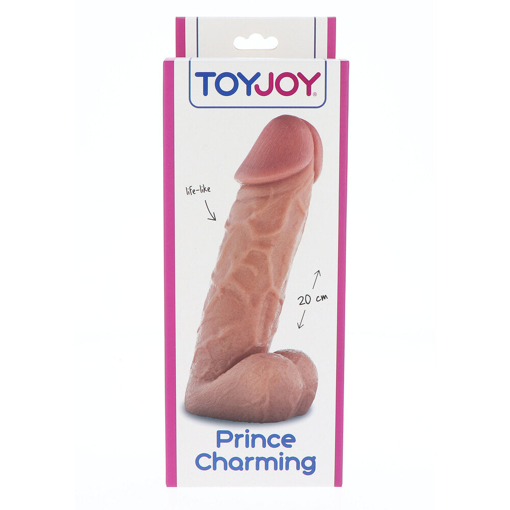 ToyJoy Prince Charming Life Like 20cm Dildo – Explore Enhanced Intimacy | Discreet UK Shipping