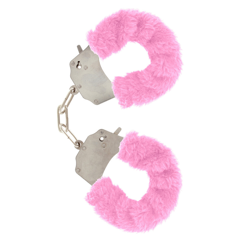 ToyJoy Furry Fun Wrist Cuffs Pink – product image for adult pleasure and intimacy