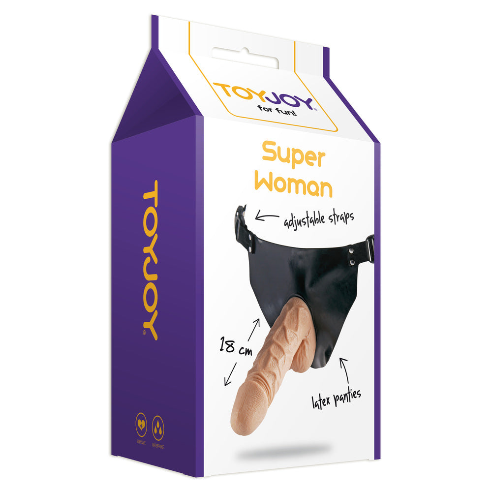 ToyJoy Super Woman Strap On Dildo – Explore Enhanced Intimacy | Discreet UK Shipping