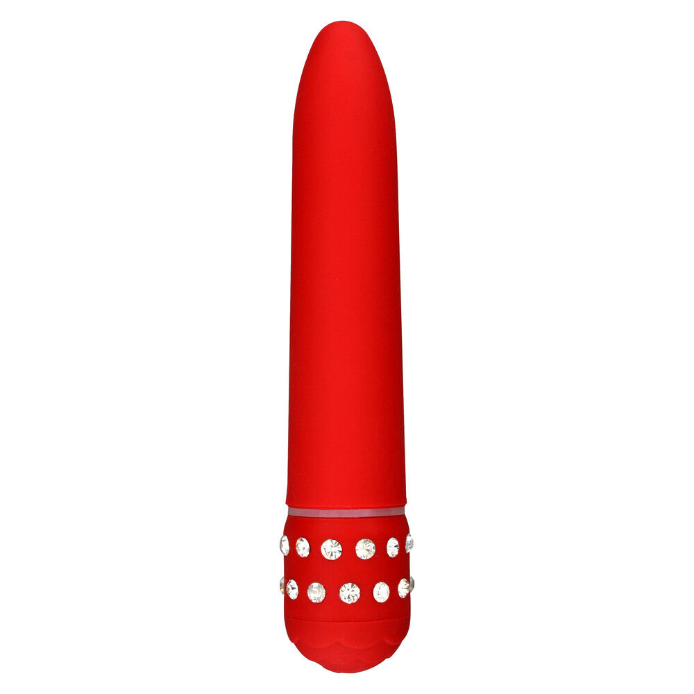 ToyJoy Diamond Red Superbe Mini Vibrator – powerful waterproof vibrator for intense pleasure