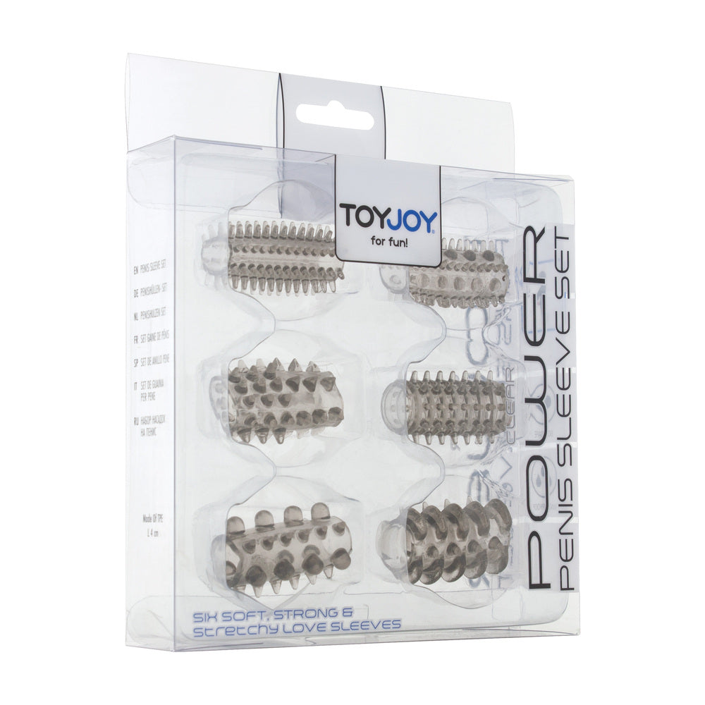 ToyJoy Power Penis Sleeve Set Grey – Explore Enhanced Intimacy | Discreet UK Shipping