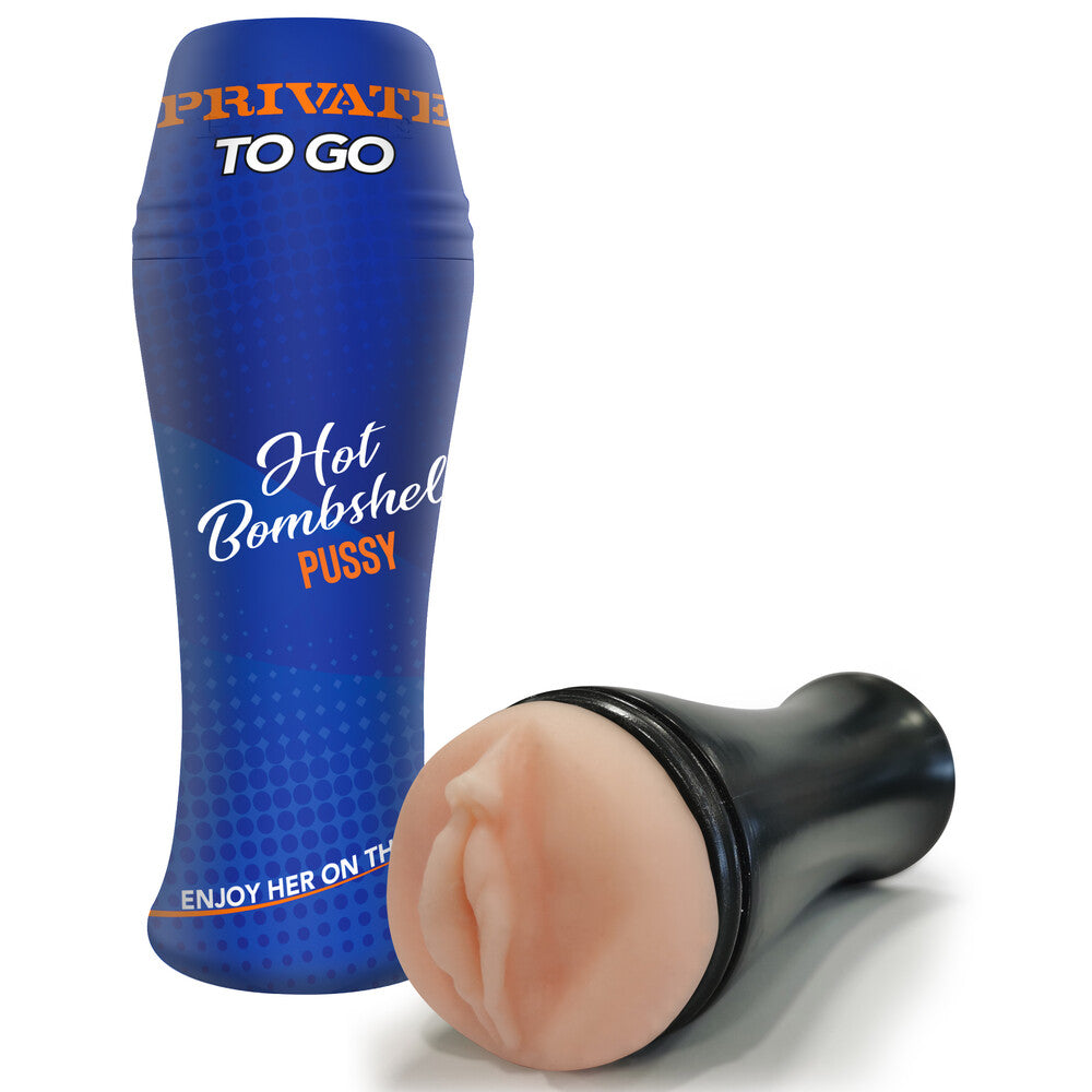 Private Hot Bombshell Pussy To Go Masturbator – product image for adult pleasure and intimacy