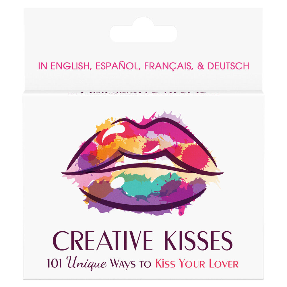 Creative Kisses Card Game – adult bedroom game for couples fun and intimacy