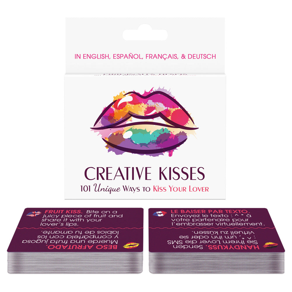 Creative Kisses Card Game – Explore Enhanced Intimacy | Discreet UK Shipping